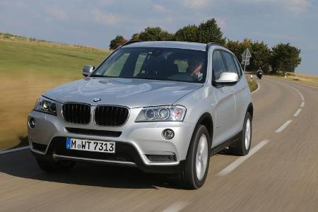 BMW X3 x-Drive 28i, Frontansicht