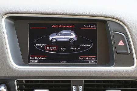 Audi Q5 2.0 TFSI Quattro, Bildschirm, Monitor, Anzeige