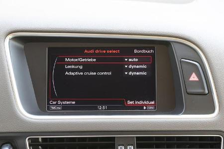 Audi Q5 2.0 TFSI Quattro, Bildschirm, Monitor, Anzeige