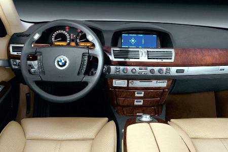 BMW Siebener, BMW 7er, E65, Interieur