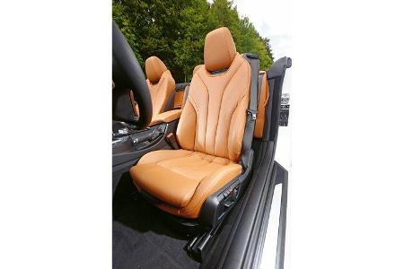 BMW 435i Cabrio, Fahrersitz