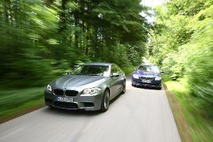 Alpina B5 und BMW M5 im Test