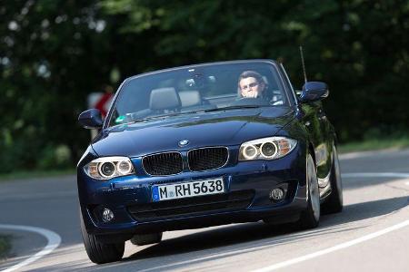 BMW 125i Cabrio, Frontansicht