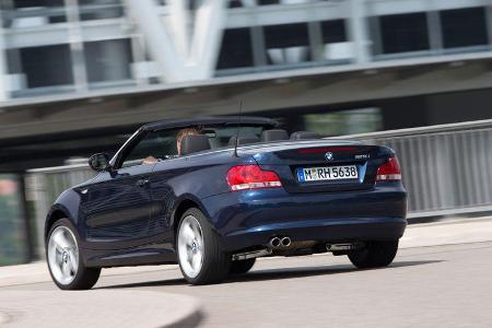 BMW 125i Cabrio, Heckansicht