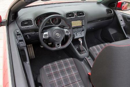 VW Golf GTI Cabrio, Cockpit, Fahrersitz
