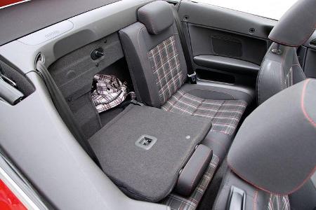 VW Golf GTI Cabrio, Rücksitz, umklappen