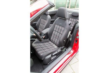 VW Golf GTI Cabrio, Fahrersitz