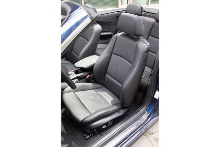 BMW 125i Cabrio, Fahrersitz