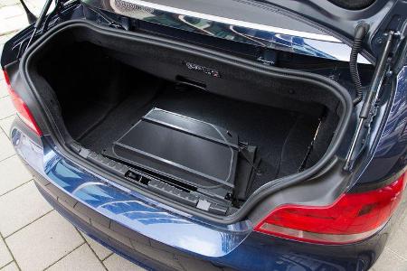BMW 125i Cabrio, Kofferraum