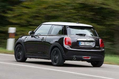 Mini Cooper, Heckansicht
