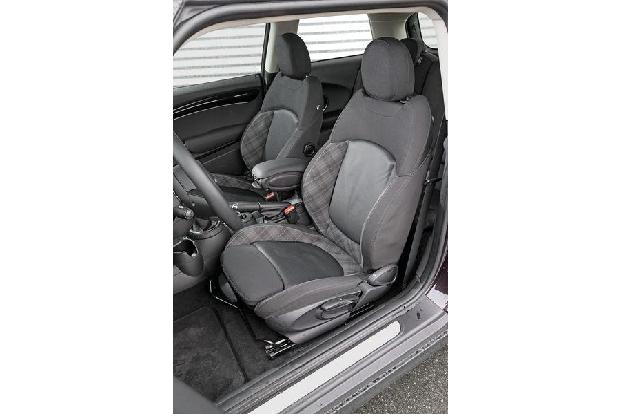 Mini Cooper, Fahrersitz