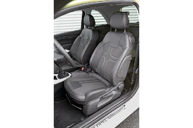 Opel Adam 1.0 DI Turbo, Fahrersitz