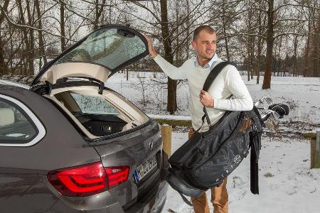BMW 530d Touring, Ladeklappe