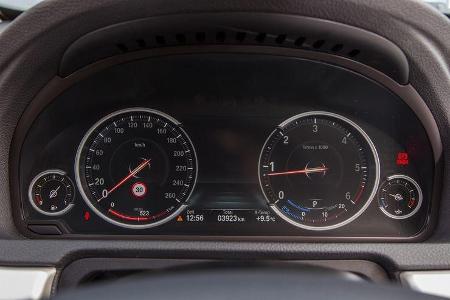 BMW 520d Gran Turismo, Rundinstrumente