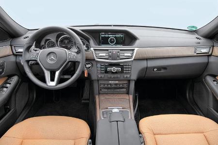 Mercedes E 300 T Bluetec Hybrid, Cockpit