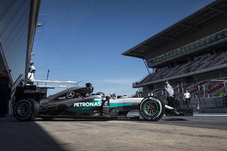 Danis Bilderkiste - Formel 1 - Barcelona F1-Test 2016