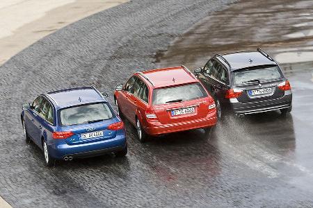 So unterschiedlich wie die Motorenkonzepte sind die Heckansichten.