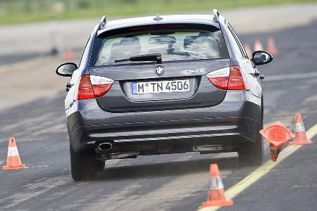 In puncto Fahrdynamik ist der BMW ganz in seinem Element.