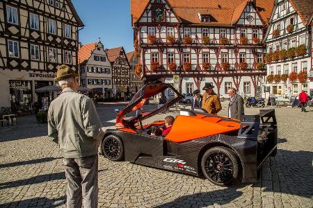 KTM X-Bow GT4, Seitenansicht