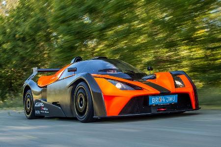 KTM X-Bow GT4, Frontansicht