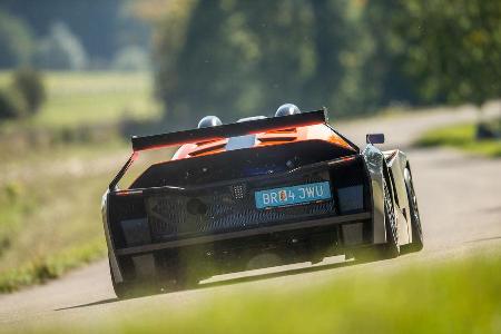 KTM X-Bow GT4, Heckansicht