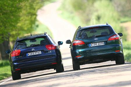 ... mit 140-PS starken Dieselmotoren gegeneinander an.