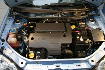 Spritzig und sparsam: gleicher Motor im Punto.