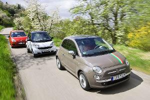 Fiat 500, Twingo & Smart