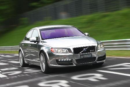 Die Lackierung des Volvo dauerte zwei Wochen. Das Ergebnis kann sich allerdings sehen lassen.