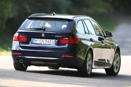 BMW 320i Touring, Heckansicht