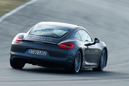 Porsche Cayman, Heckansicht