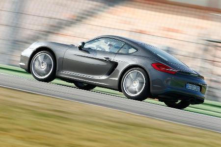 Porsche Cayman, Seitenansicht