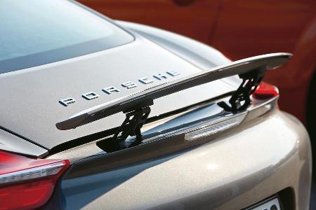 Porsche Cayman, Heckspoiler