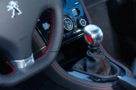 Peugeot RCZ R, Schalthebel, Lenkrad
