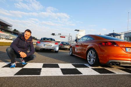 Peugeot RCZ R, Audi TTS, Porsche Cayman, Christian Gebhardt