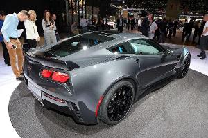 Corvette Grand Sport auf dem Autosalon Genf