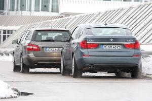 5er GT gegen E-Klasse im Test
