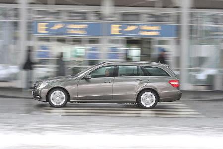 BMW 530d GT und Mercedes E 350 CDI T-Modell