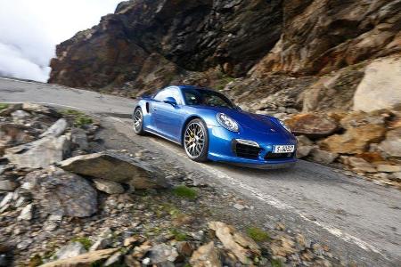 Porsche 911 Turbo S, Frontansicht