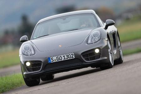 Porsche Cayman, Frontansicht