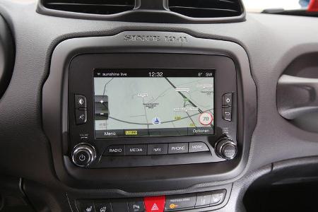 Jeep Renegade 2.0 Multijet Trailhawk, Navi, Bildschirm