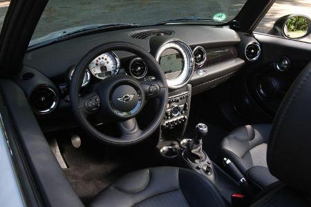 Mini Cooper Cabrio, Lenkrad, Cockpit