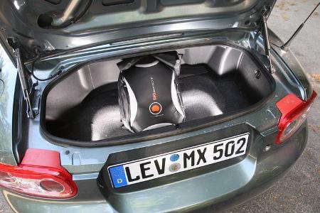 Mazda MX-5 1.8, Kofferraum, Stauraum