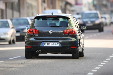VW Golf GTD, Heckansicht