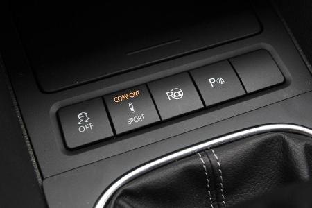 VW Golf GTD, Innenraum, Detai