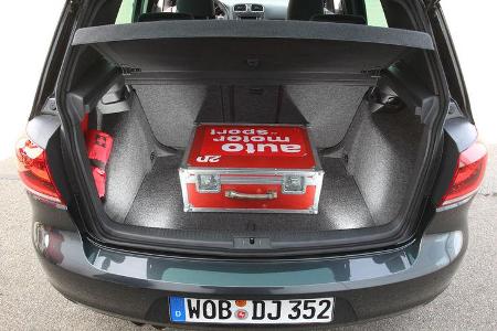 VW Golf GTD, Kofferraum
