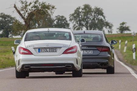 Mercedes CLS 500 4MATIC, Audi S7 Sportback