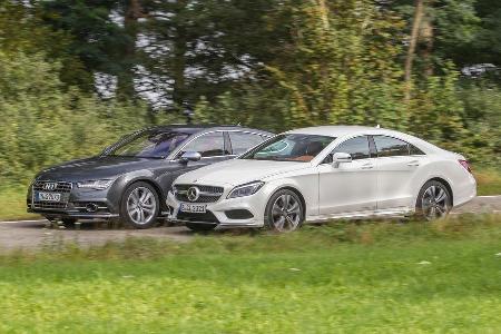 Mercedes CLS 500 4MATIC, Audi S7 Sportback