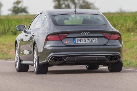 Audi S7 Sportback, Heckansicht