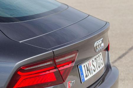 Audi S7 Sportback, Heck